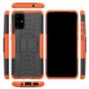 Samsung Galaxy S20 Plus Skal Däckmönster Stativfunktion Orange