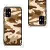 Samsung Galaxy S20 Plus Skal Kamouflage Ljusbrun