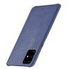 Samsung Galaxy S20 Plus Skal Krokodilmönster Mörkblå