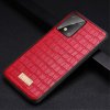 Samsung Galaxy S20 Plus Skal Krokodilmönster Röd