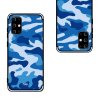Samsung Galaxy S20 Skal Kamouflage Blå