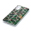 Samsung Galaxy S20 Skal Marmor Grön