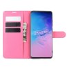 Samsung Galaxy S20 Ultra Fodral Litchi Magenta