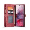 Samsung Galaxy S20 Ultra Mobilplånbok Löstagbart Skal Röd
