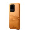 Samsung Galaxy S20 Ultra Skal Två Kortfack Ljusbrun