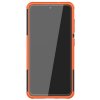 Samsung Galaxy S21 FE Skal Däckmönster Stativfunktion Orange