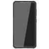 Samsung Galaxy S21 FE Skal Däckmönster Stativfunktion Svart