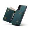 Samsung Galaxy S21 FE Skal M1 Series Löstagbar Korthållare Grön