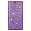 Samsung Galaxy S21 Fodral Glitter Lila