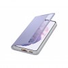 Original Galaxy S21 Fodral Smart Clear View Cover Violet