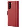 Samsung Galaxy S21 Plus Fodral med Kortfack Stativfunktion Röd