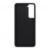 Samsung Galaxy S21 Plus Skal Back Cover Snap Leather Svart