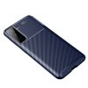 Samsung Galaxy S21 Plus Skal Kolfibertextur Blå