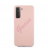 Samsung Galaxy S21 Plus Skal Vintage Logo Rosa