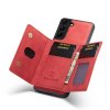 Samsung Galaxy S21 Skal M2 Series Löstagbar Korthållare Röd