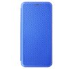 Samsung Galaxy S21 Ultra Fodral Kolfibertextur Blå