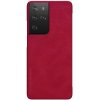 Samsung Galaxy S21 Ultra Fodral Qin Series Röd