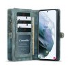 Samsung Galaxy S21 Ultra Mobilplånbok Löstagbart Skal Petrol