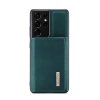 Samsung Galaxy S21 Ultra Skal M1 Series Löstagbar Korthållare Grön