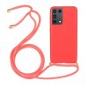 Samsung Galaxy S21 Ultra Skal Vetestrå Röd