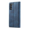 Samsung Galaxy S22 Fodral med Kortfack Flip Blå