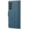 Samsung Galaxy S22 Fodral med Kortfack Stativfunktion Blå