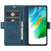 Samsung Galaxy S22 Fodral med Kortfack Stativfunktion Blå