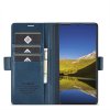 Samsung Galaxy S22 Ultra Fodral med Kortfack Flip Blå