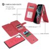 Samsung Galaxy S21 Ultra Fodral Mobilplånbok Löstagbart Skal Röd