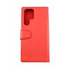Samsung Galaxy S22 Ultra Fodral Utfällbart Kortfack Röd