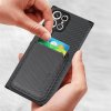 Samsung Galaxy S22 Ultra Skal Löstagbar Korthållare Svart