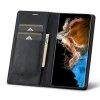 Samsung Galaxy S23 Fodral med Kortfack Flip Svart