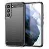 Samsung Galaxy S23 Plus Skal Borstad Kolfibertextur Svart