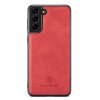 Samsung Galaxy S23 Skal M1 Series Löstagbar Korthållare Röd