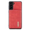 Samsung Galaxy S23 Skal M1 Series Löstagbar Korthållare Röd