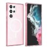 Samsung Galaxy S23 Ultra Skal Glitter MagSafe Rosa
