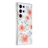 Samsung Galaxy S23 Ultra Skal Blommönster MagSafe Rosa