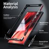 Samsung Galaxy S23 Ultra Skal Metal Bumper Silver