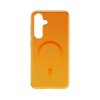 Samsung Galaxy S24/Galaxy S25 Skal Clear Case MagSafe Orange Spritz