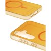 Samsung Galaxy S24/Galaxy S25 Skal Clear Case MagSafe Orange Spritz