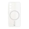 Samsung Galaxy S24 Plus Skal Korrugerad MagSafe Vit