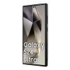 Samsung Galaxy S24 Ultra Skal Genuine Leather Textured Svart