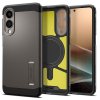 Samsung Galaxy S25 Edge Skal Tough Armor MagFit Gunmetal
