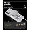 Samsung Galaxy S25 Edge Skal Ultra Hybrid Zero One MagFit Vit