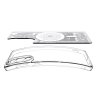 Samsung Galaxy S25 Edge Skal Ultra Hybrid Zero One MagFit Vit