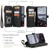 Samsung Galaxy S24 Plus/S25 Plus Fodral C30 Series Svart