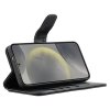 Samsung Galaxy S24 Plus/Galaxy S25 Plus Fodral Essential Leather Raven Black