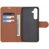 Samsung Galaxy S25 Plus Fodral med Kortfack Stativfunktion Brun