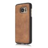 Samsung Galaxy S7 Mobilplånbok 12st Kortfack Löstagbart Skal Ljusbrun