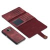 Samsung Galaxy S7 Mobilplånbok 12st Kortfack Löstagbart Skal Röd